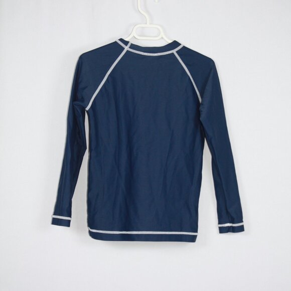 Hanna Andersson Navy Blue Rash Guard Size EU 120 US 6-7 - Picture 4 of 6